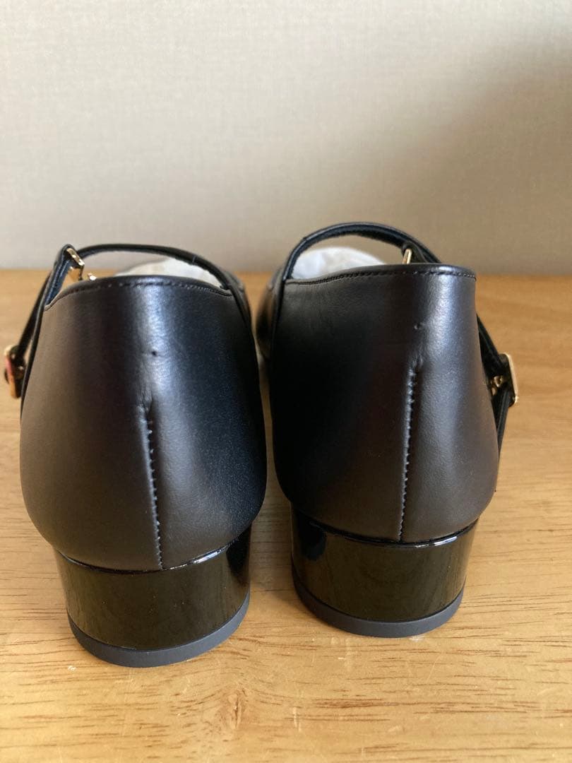 新品ヒミコ 【25SS】スクエアトゥメリージェーンパンプス/651111