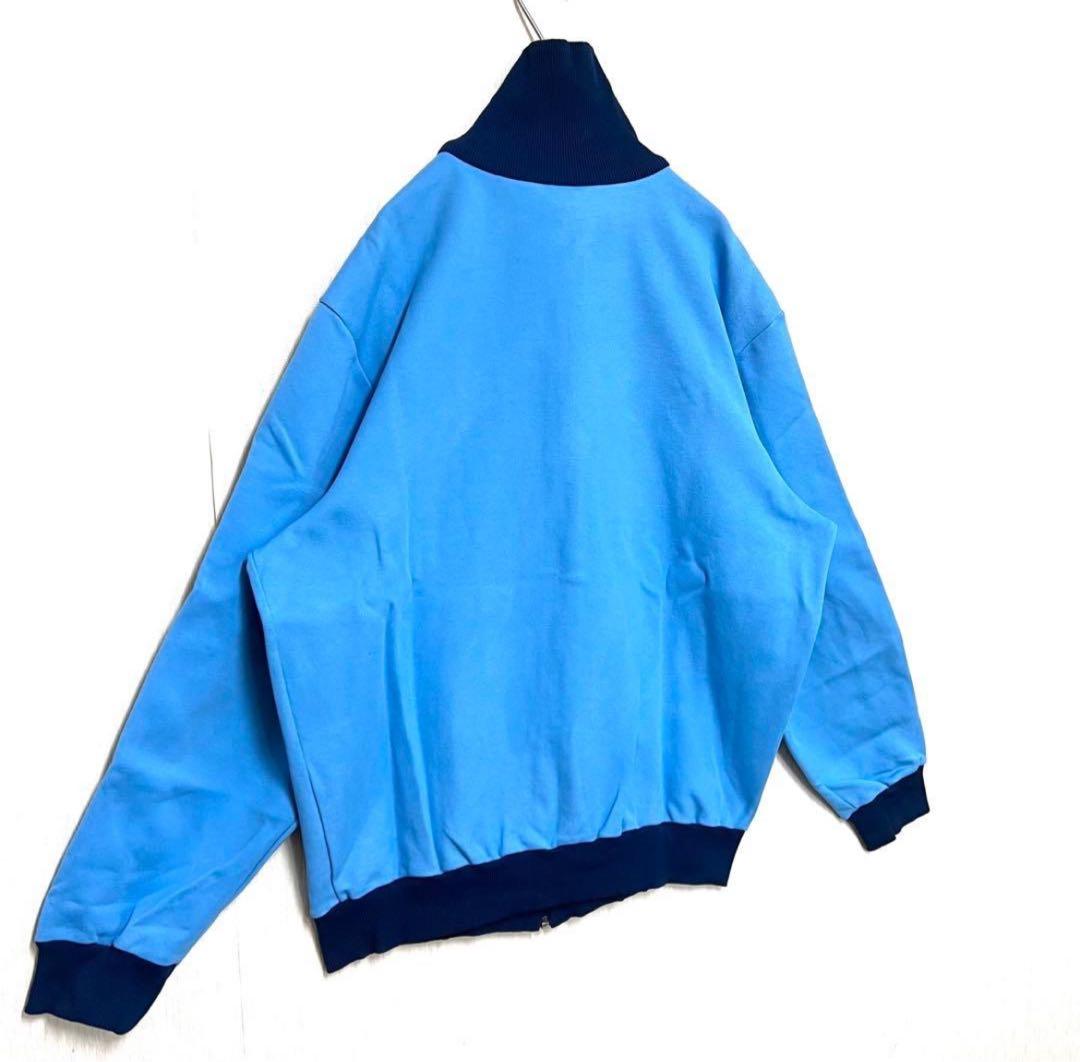 【希少6号‼️】 adidasトラックジャケット デサント製 青 小松菜奈 古着