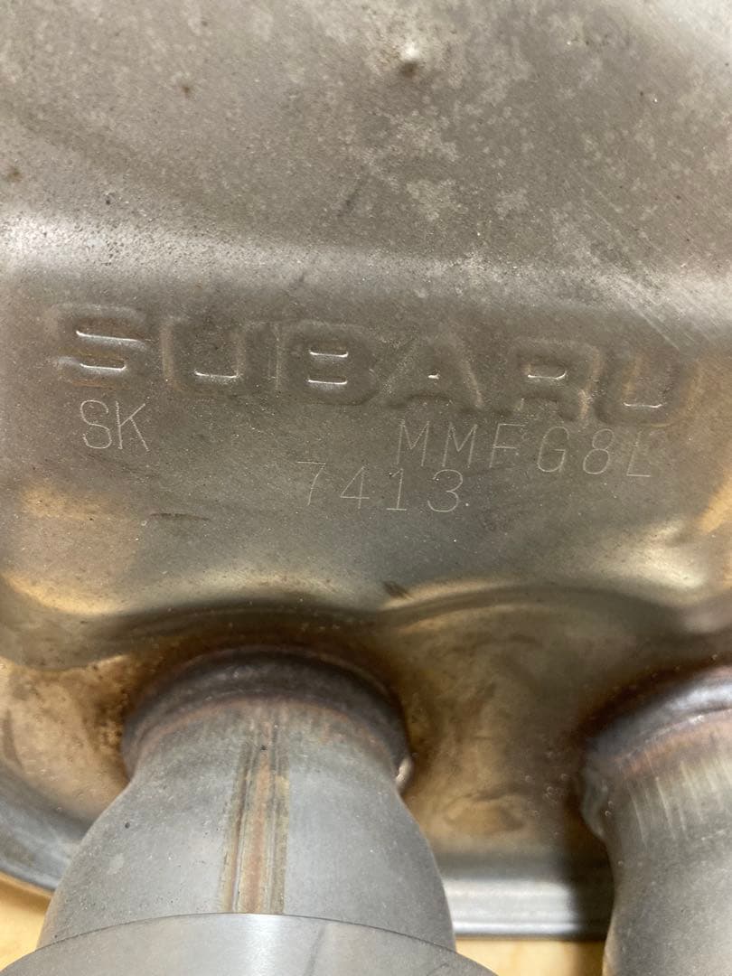 SUBARU スバル　WRX STI VAB 純正　マフラー　中間パイプ