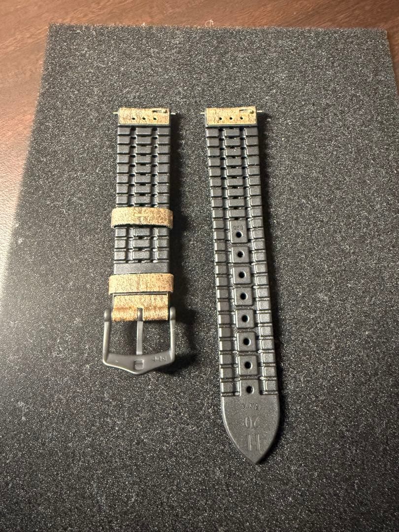 ヒルシュ　ストーン　ブラウン　腕時計　レザーベルト