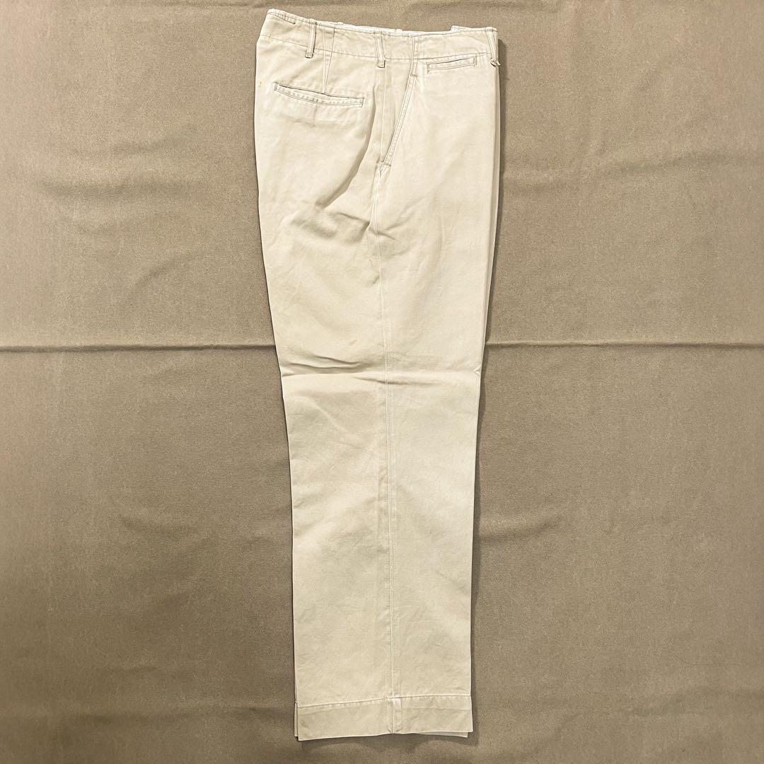 40s ARMY 45カーキ ミリタリー チノパン ビンテージ usa old