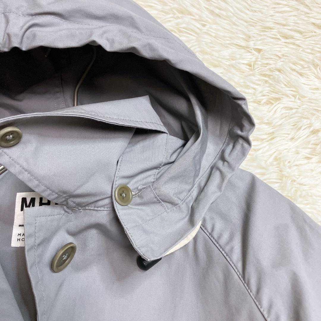 ✨美品✨マーガレットハウエル　MHL. フーデットコート　ステンカラーコート 春