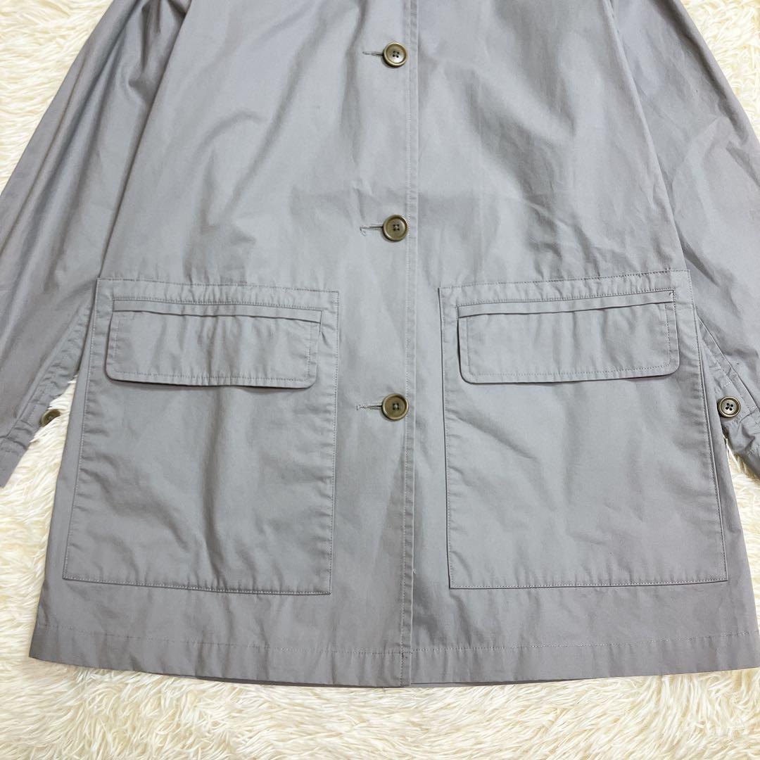 ✨美品✨マーガレットハウエル　MHL. フーデットコート　ステンカラーコート 春