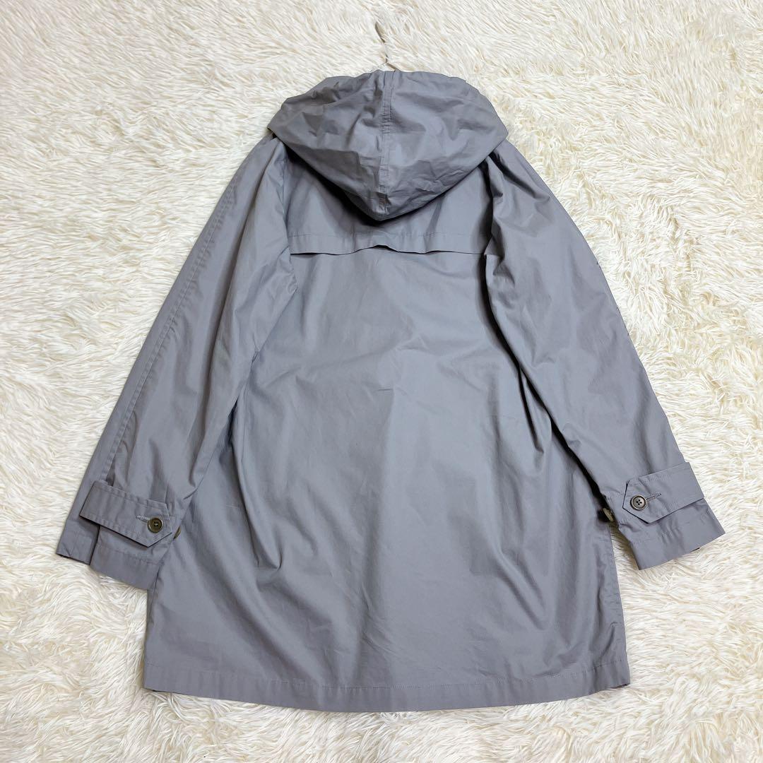 ✨美品✨マーガレットハウエル　MHL. フーデットコート　ステンカラーコート 春