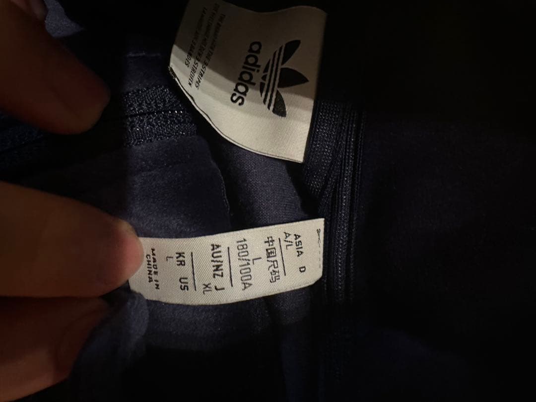 p*n様 adidas トラックジャケットベロア XL