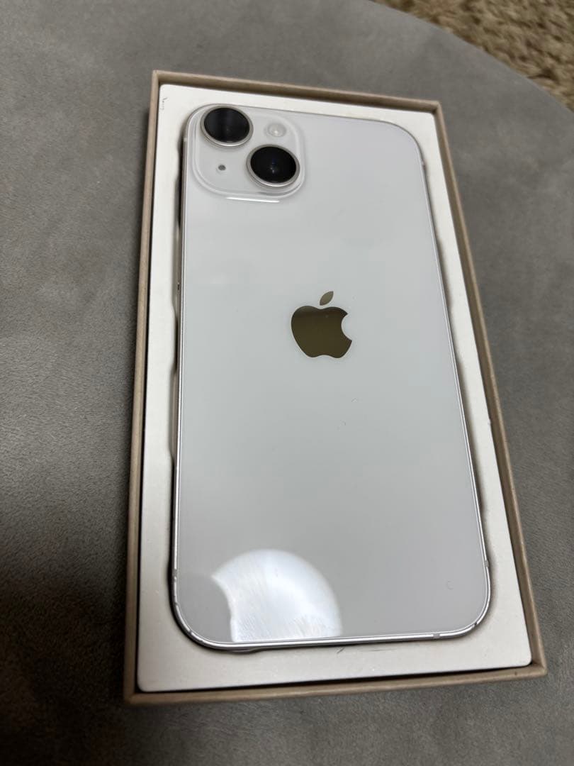 美品　iphone 本体 14 128 背面新品