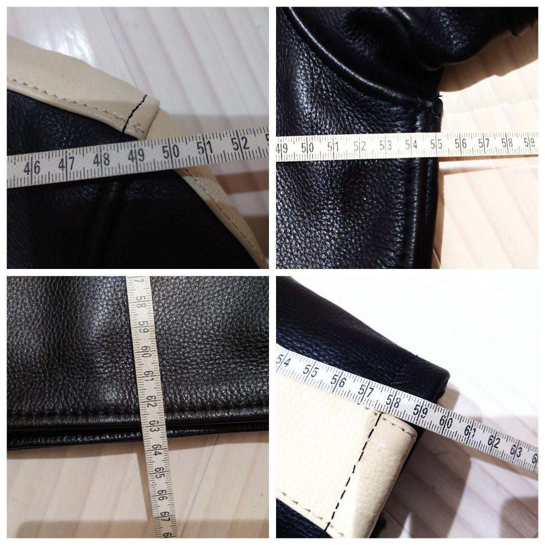 試着保管 ルーキーレザーズ ライダースジャケット ライダース LL 黒 革ジャン