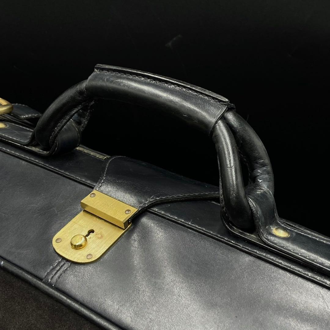 グッチ ボストンバッグ シェリーライン スエード レザー ブラック