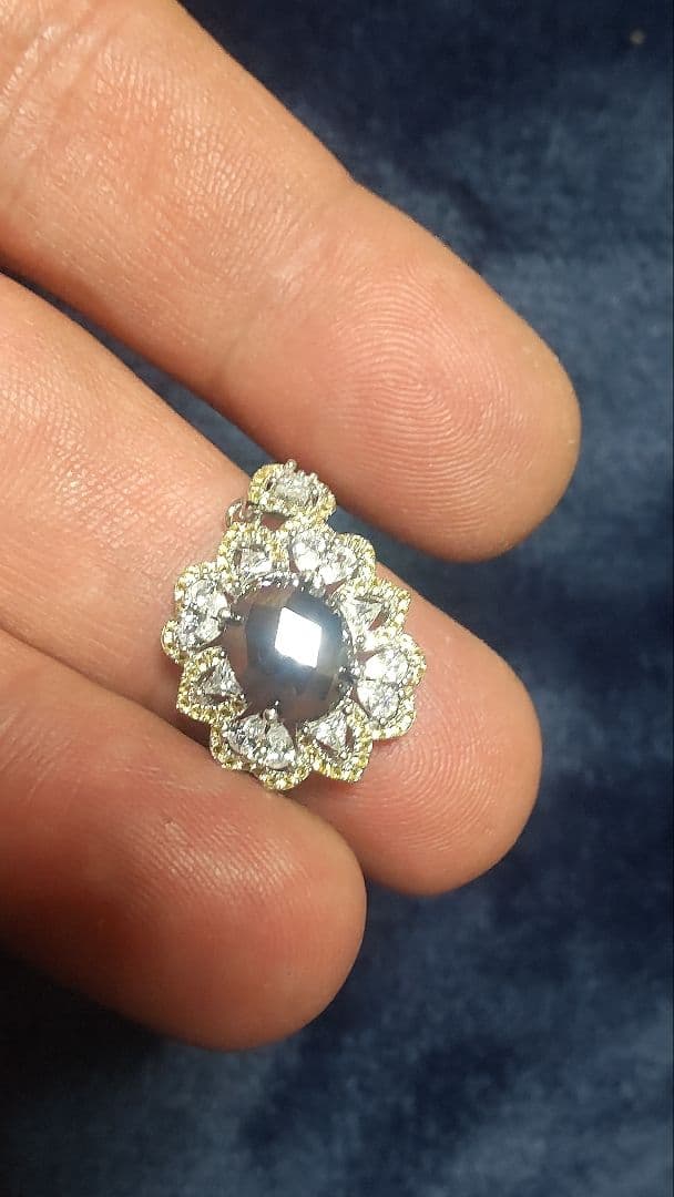 レインボーガーネット 奈良県天川村産 ペンダントトップ １