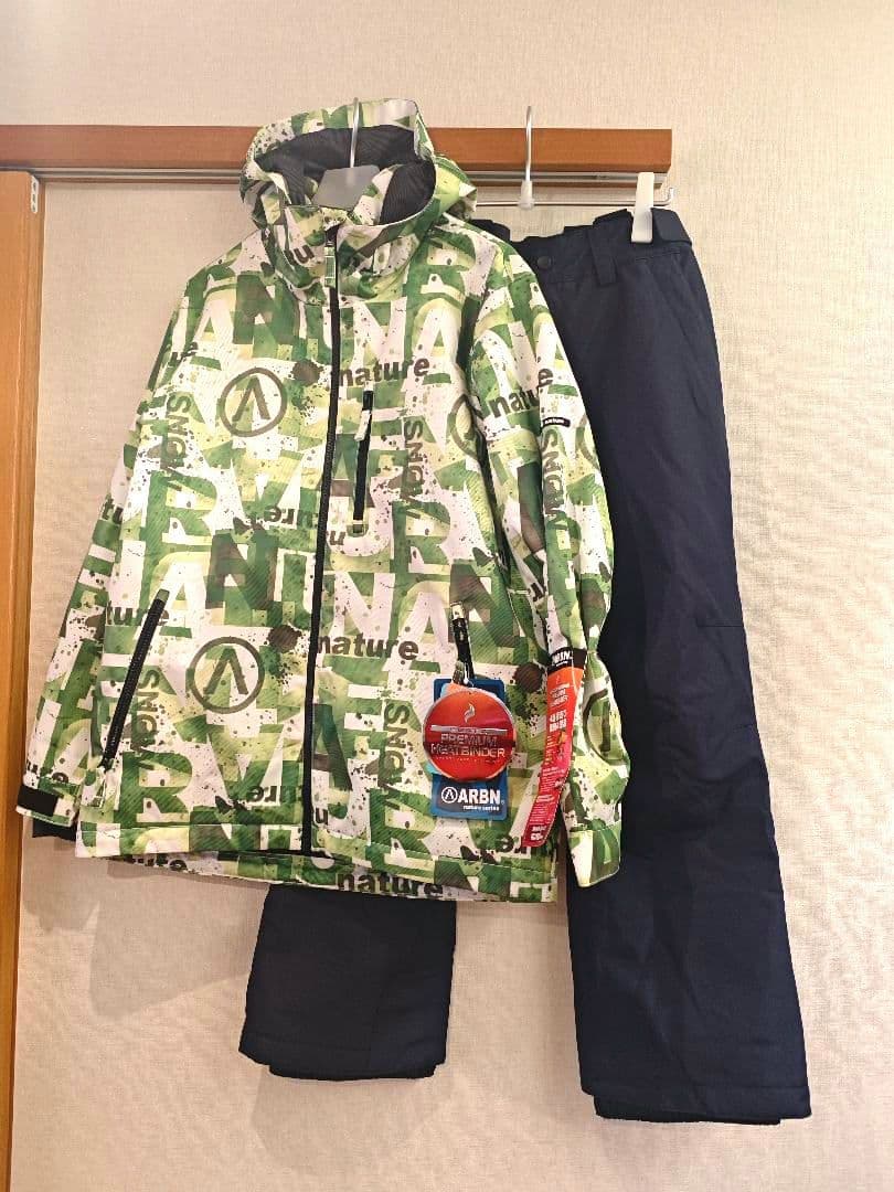 エアボーン（ARBN） スキーウエア スーツ 上下セット ボードウェア