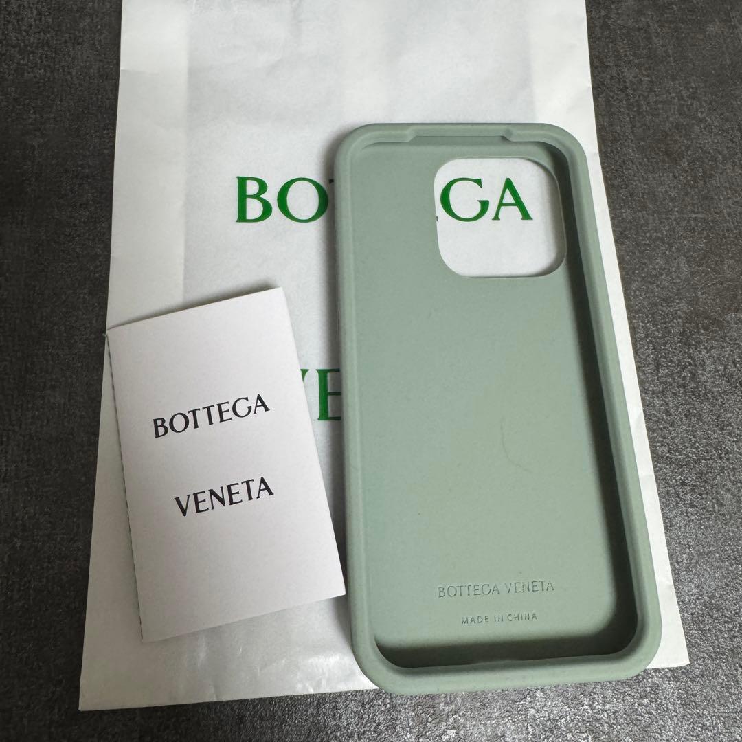 iPhone15 pro ケース ボッテガ ニューセージ グリーン グレー ②