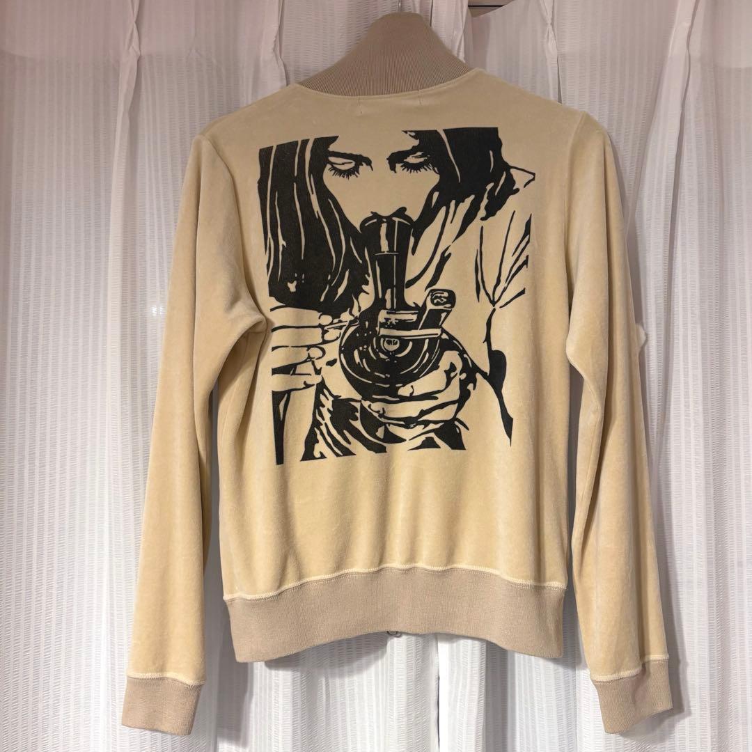 『HYSTERIC GLAMOURベロアトラックジャケット』ヒステリックグラマー