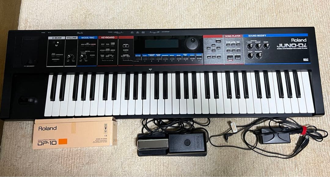 Roland JUNO-Di DP-10 ペダル付き MIDIキーボード