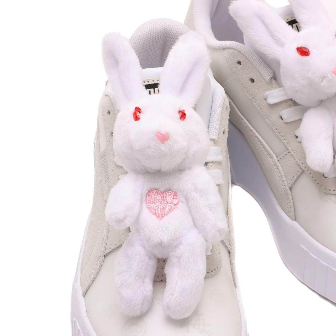 プーマ カリ ウェッジ トランスペアレント エフアールツー