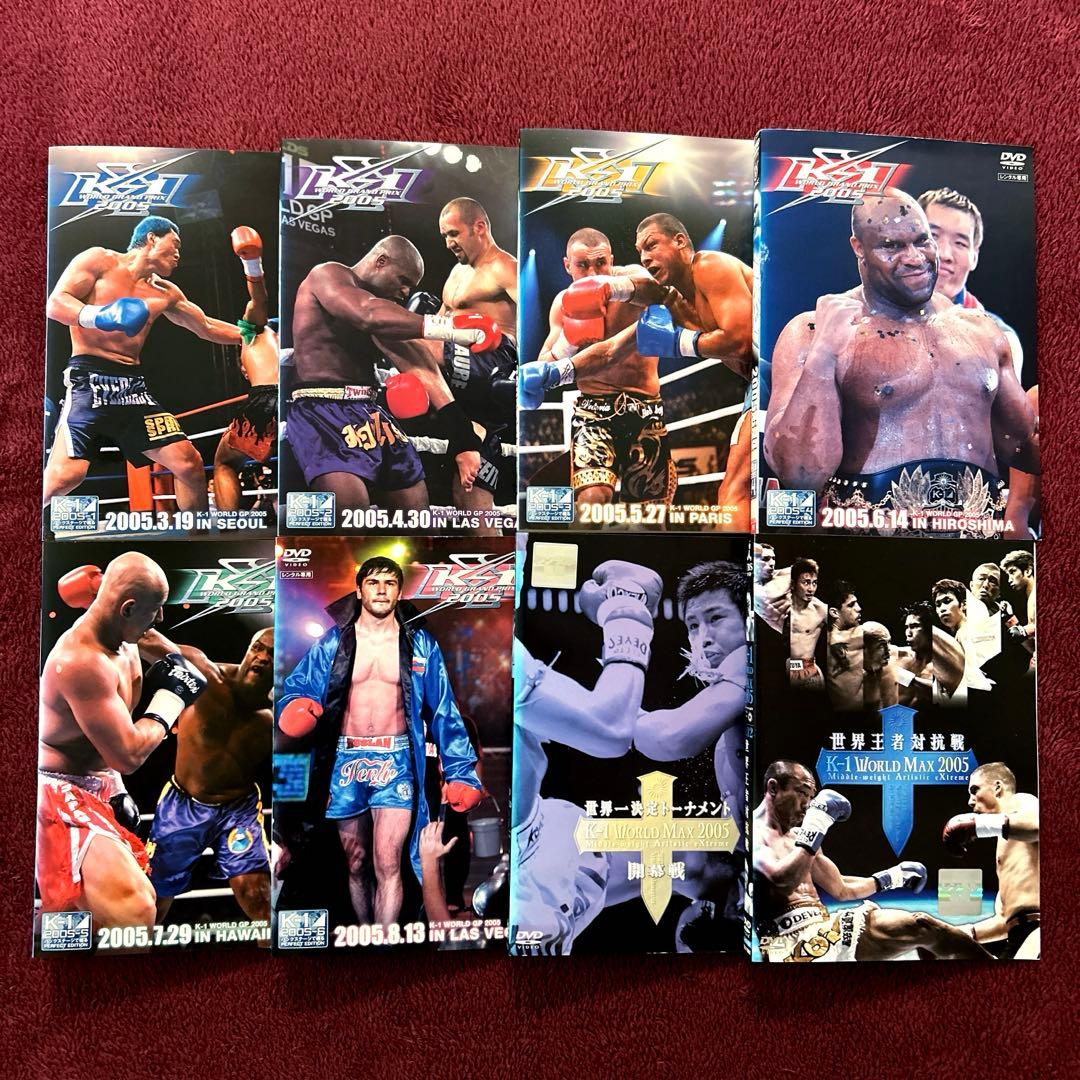 k-1 2005 DVD ８枚セット　格闘技　スポーツ