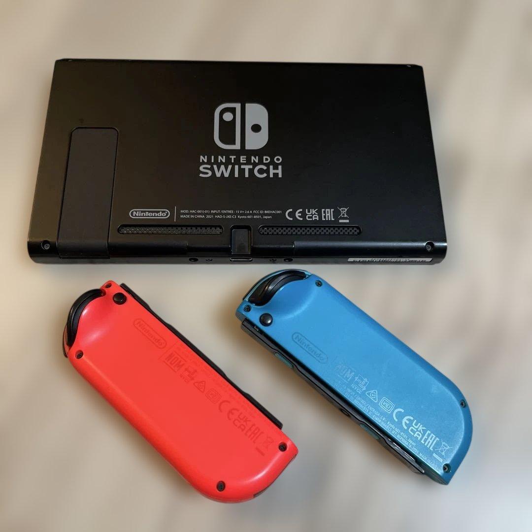 【⭐︎中古おまけ付】Nintendo Switch 本体 （SDカード128付き）