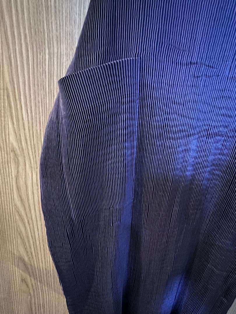 ⭐️ゆかり⭐️PLEATS PLEASE ワンピースエプロン/リバーシブル