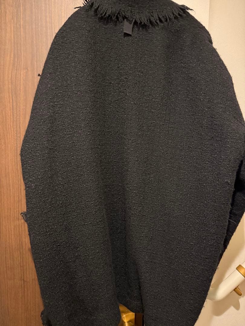 YLÈVEイレーヴ ツイードカラーショールガウンコート