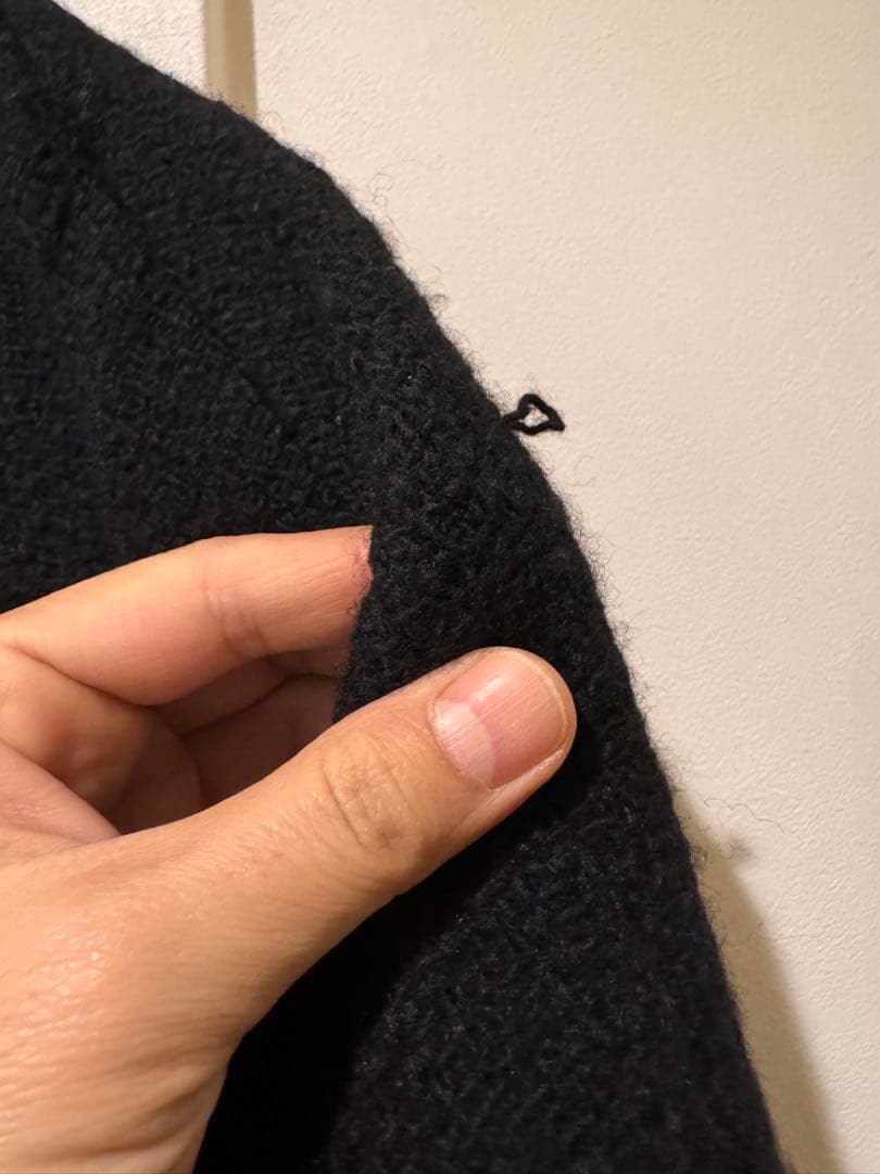 YLÈVEイレーヴ ツイードカラーショールガウンコート