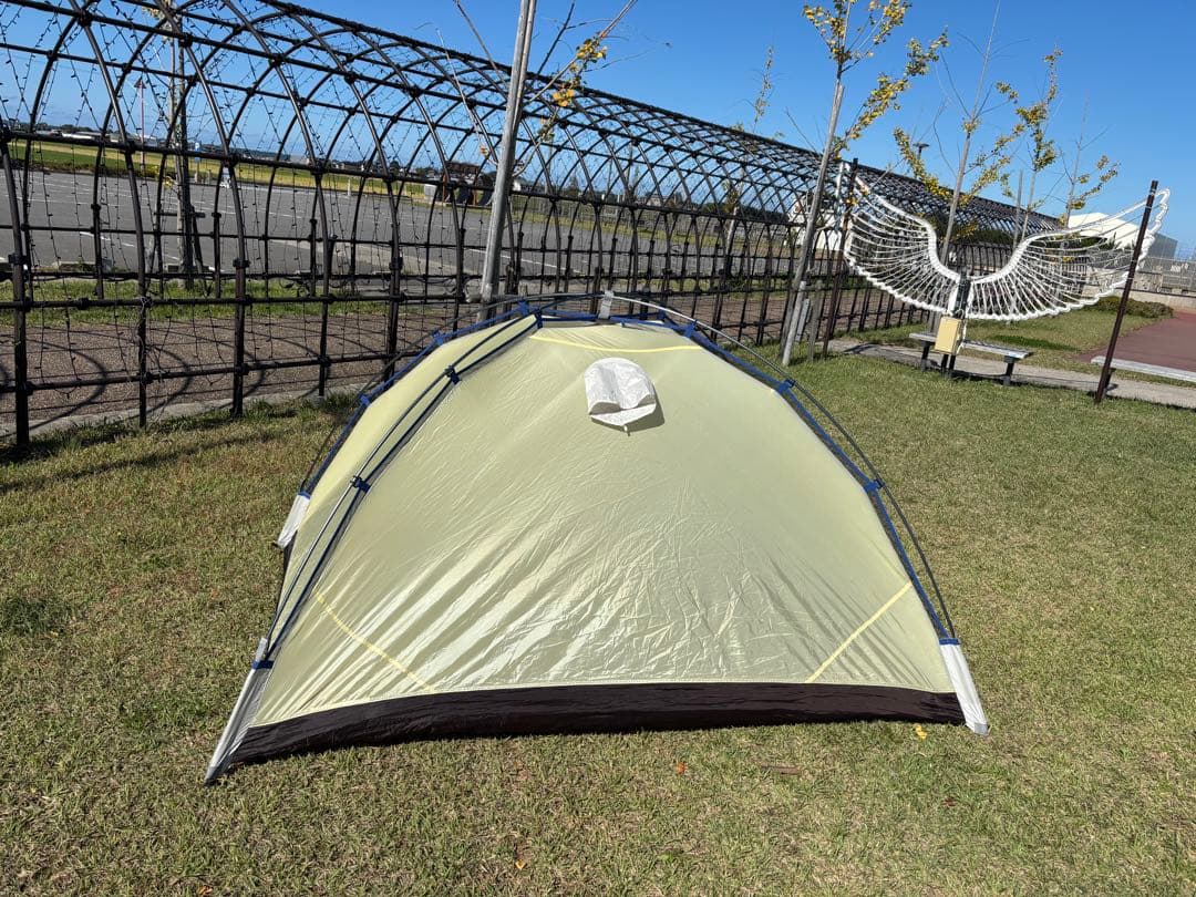 PROMOTE VL-32 軽量2人用 山岳ドーム型テント イエロー