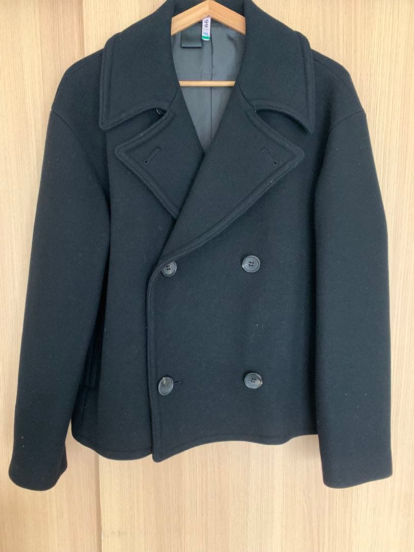 【最終お値下げ中】N.HOOLYWOOD カシミア混 ピーコート