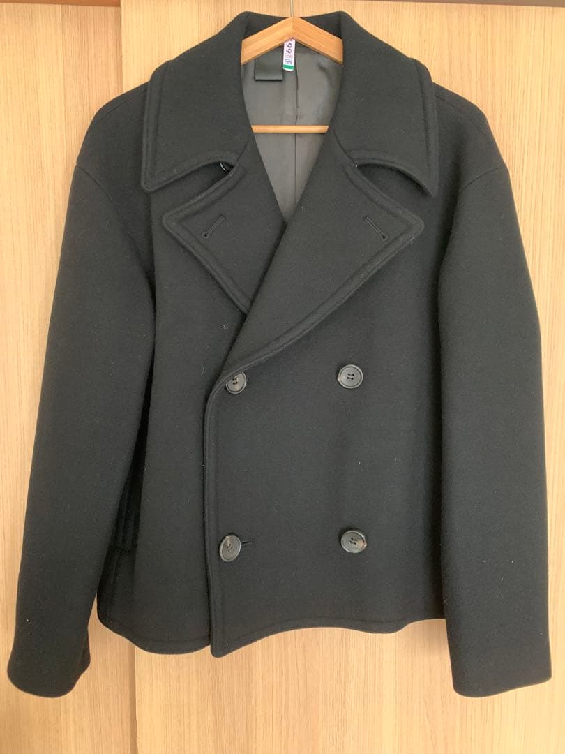 【最終お値下げ中】N.HOOLYWOOD カシミア混 ピーコート