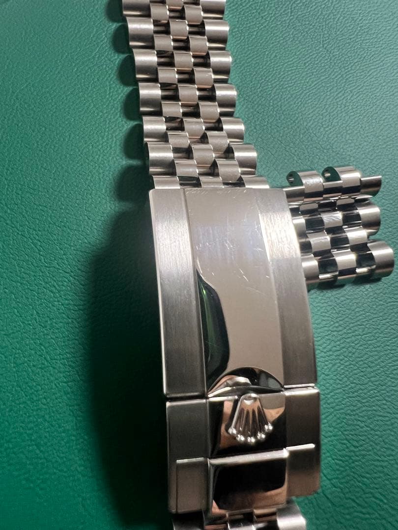 美品純正 現行ロレックスジュビリーブレス M126710BLNR