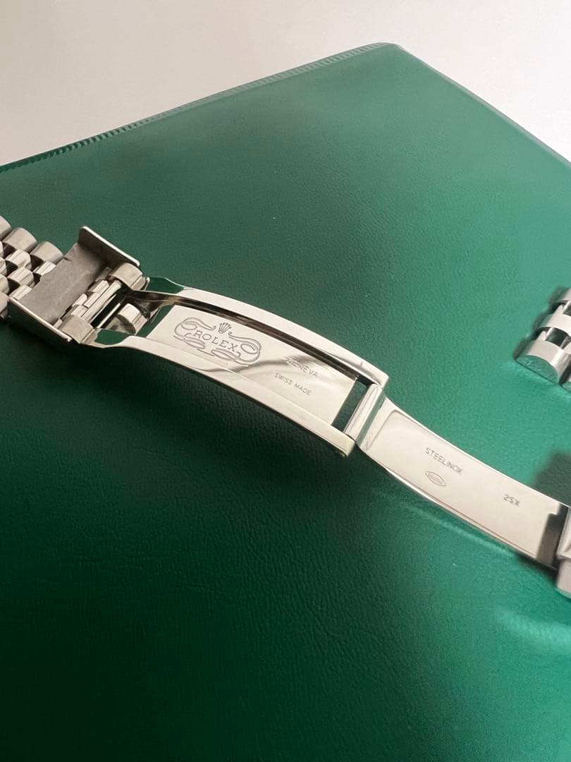 美品純正 現行ロレックスジュビリーブレス M126710BLNR
