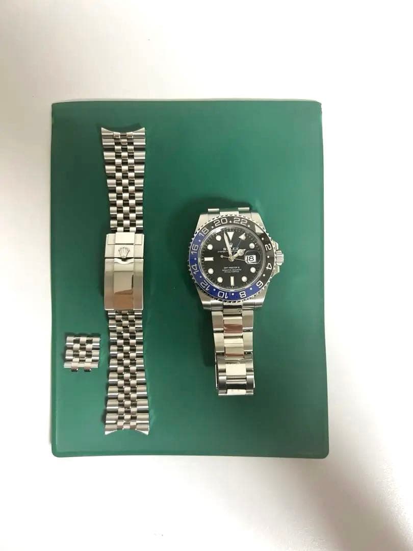 美品純正 現行ロレックスジュビリーブレス M126710BLNR