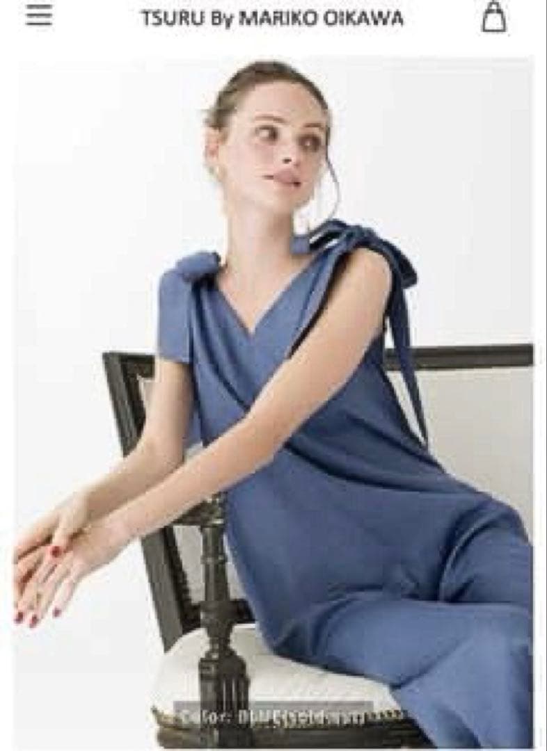 美品 TSURU by Mariko Oikawa オールインワン サロペット