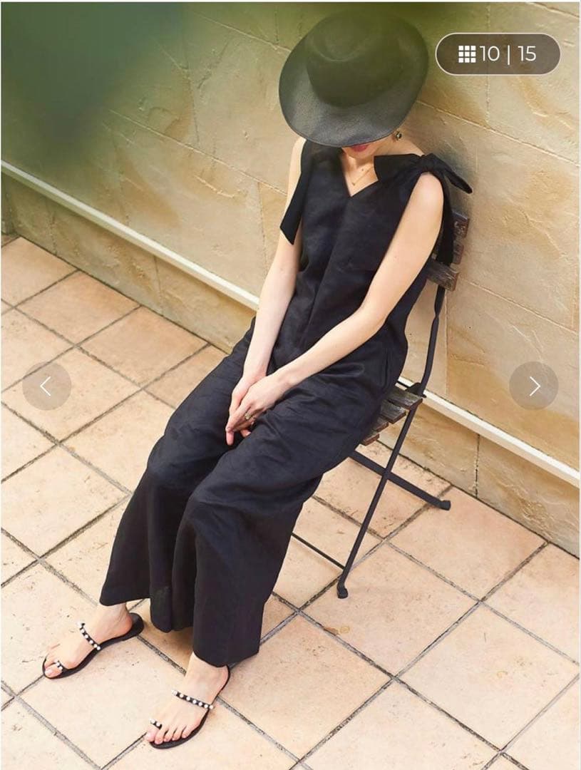 美品 TSURU by Mariko Oikawa オールインワン サロペット