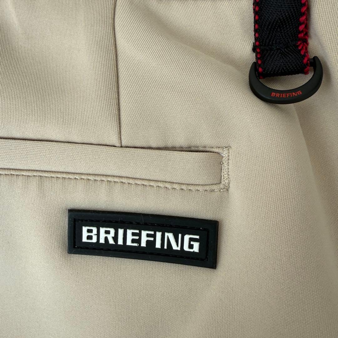 極美品　ブリーフィング　3Dロゴ　　ジョガーパンツ　XL〜XXL相当　ベージュ