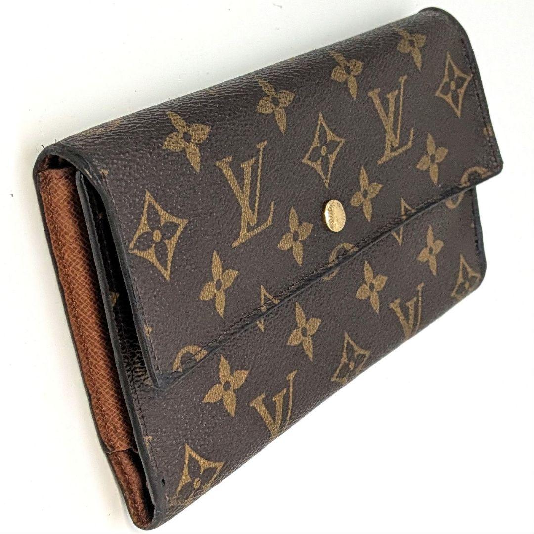 ルイヴィトン モノグラム インターナショナル 三つ折り 長財布 B39