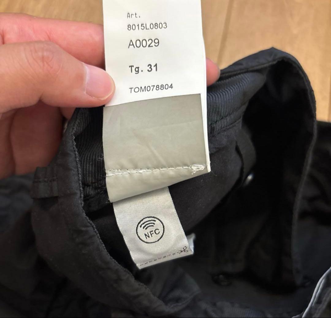 STONE  BERMUDA REGULAR 黒ショートパンツ