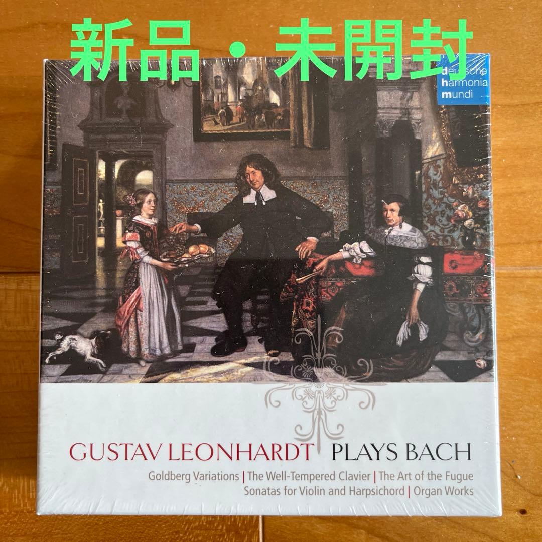 グスタフ・レオンハルト　プレイズ・バッハ　10CD