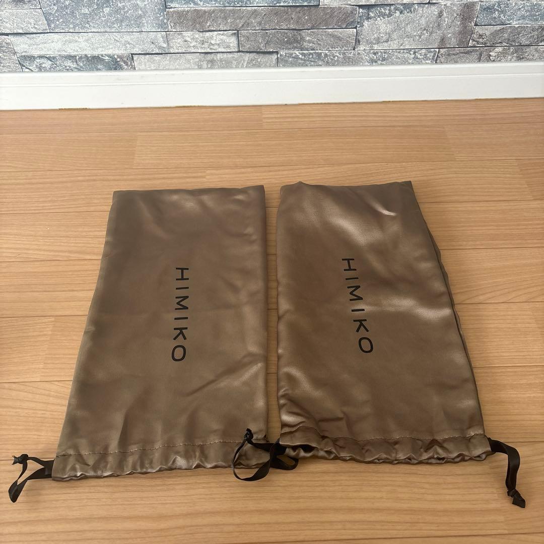 HIMIKO 26.0 希少サイズ　本革　ポインテッドフラットパンプス　新品