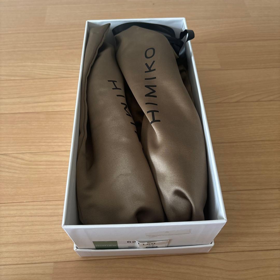 HIMIKO 26.0 希少サイズ　本革　ポインテッドフラットパンプス　新品