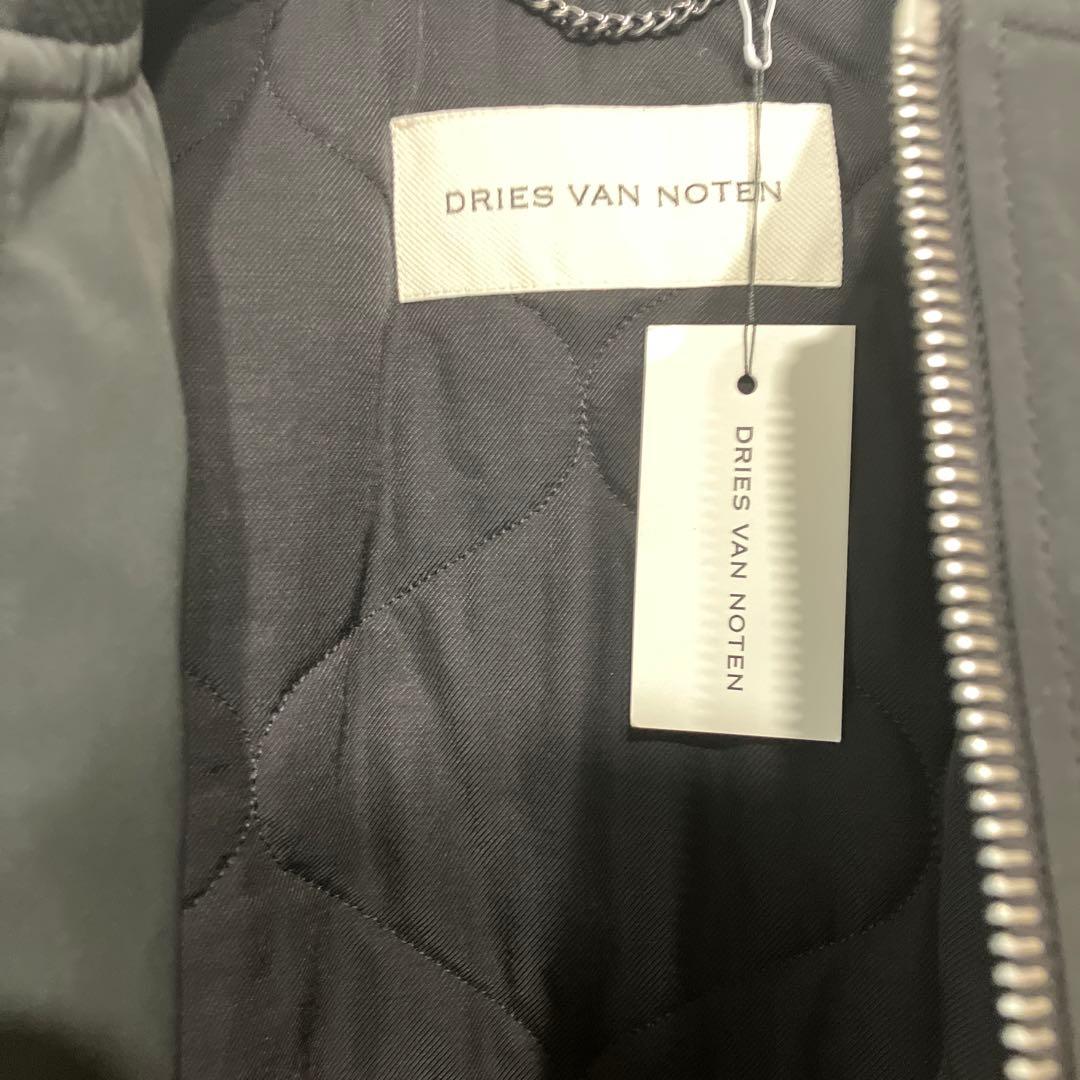 ドリスヴァンノッテン 24AW ボンバージャケット ブラック M