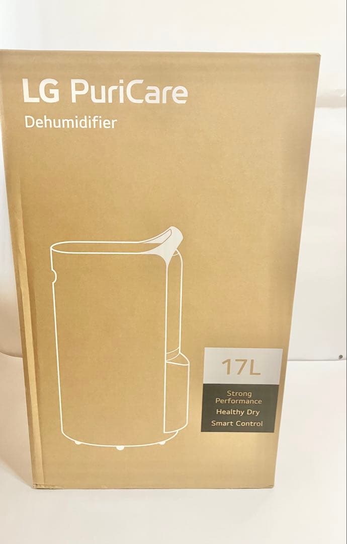 新品 未開封 LG PuriCare 定格除湿能力 17L 衣類乾燥除湿機