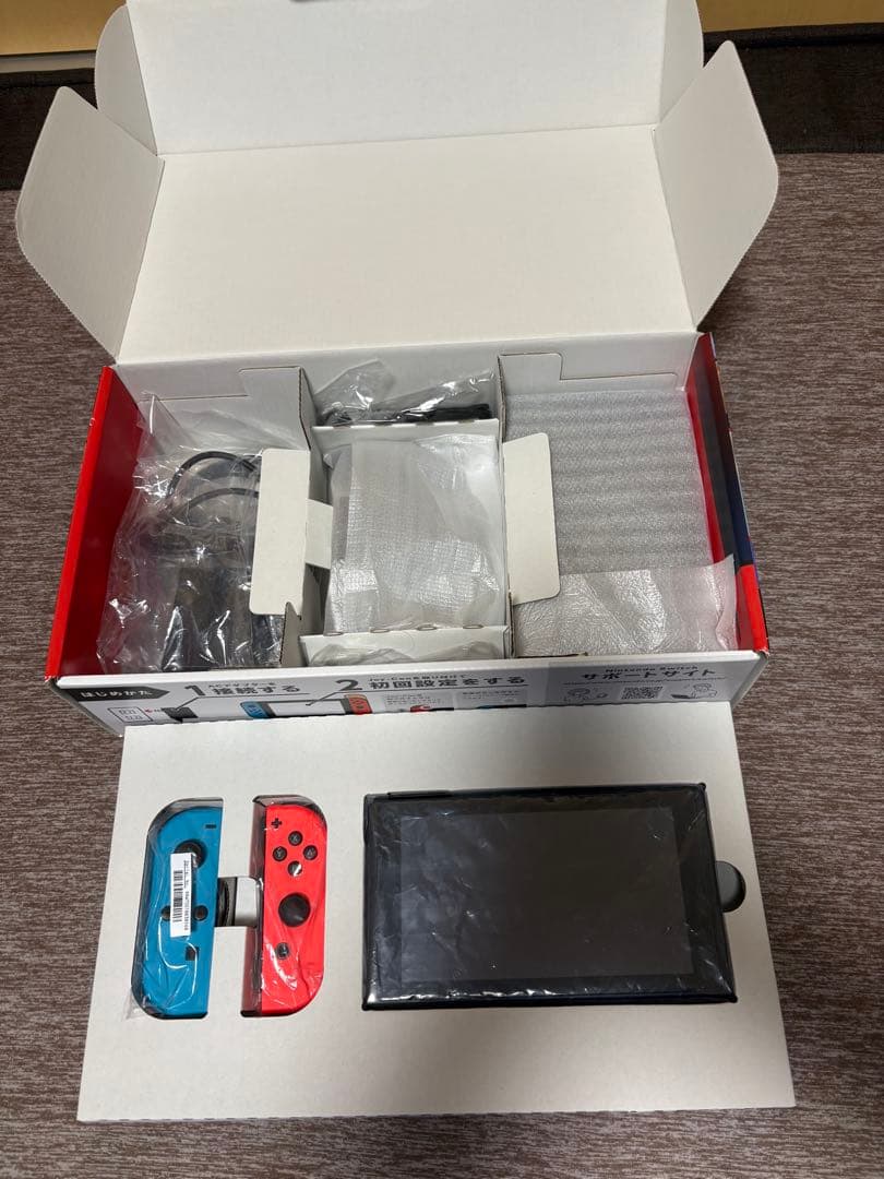 Nintendo Switch ネオンブルー/ネオンレッド 本体　その他セット