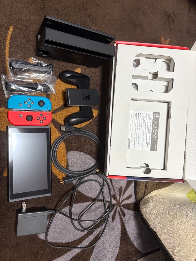 Nintendo Switch ネオンブルー/ネオンレッド 本体　その他セット