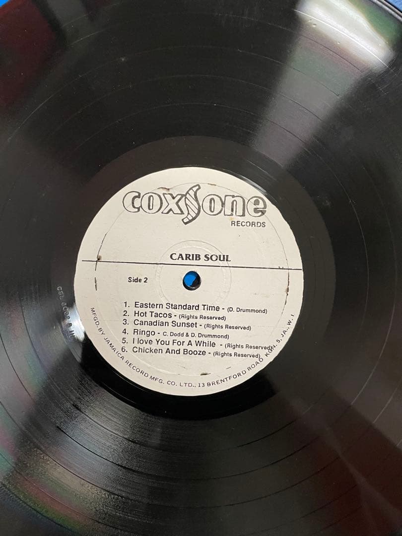 CARIB SOUL THE SOUL BROS. レコード