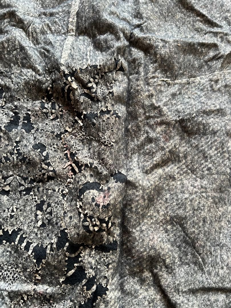 新品未使用 ファリエロサルティ 豚革パーツ付きストール