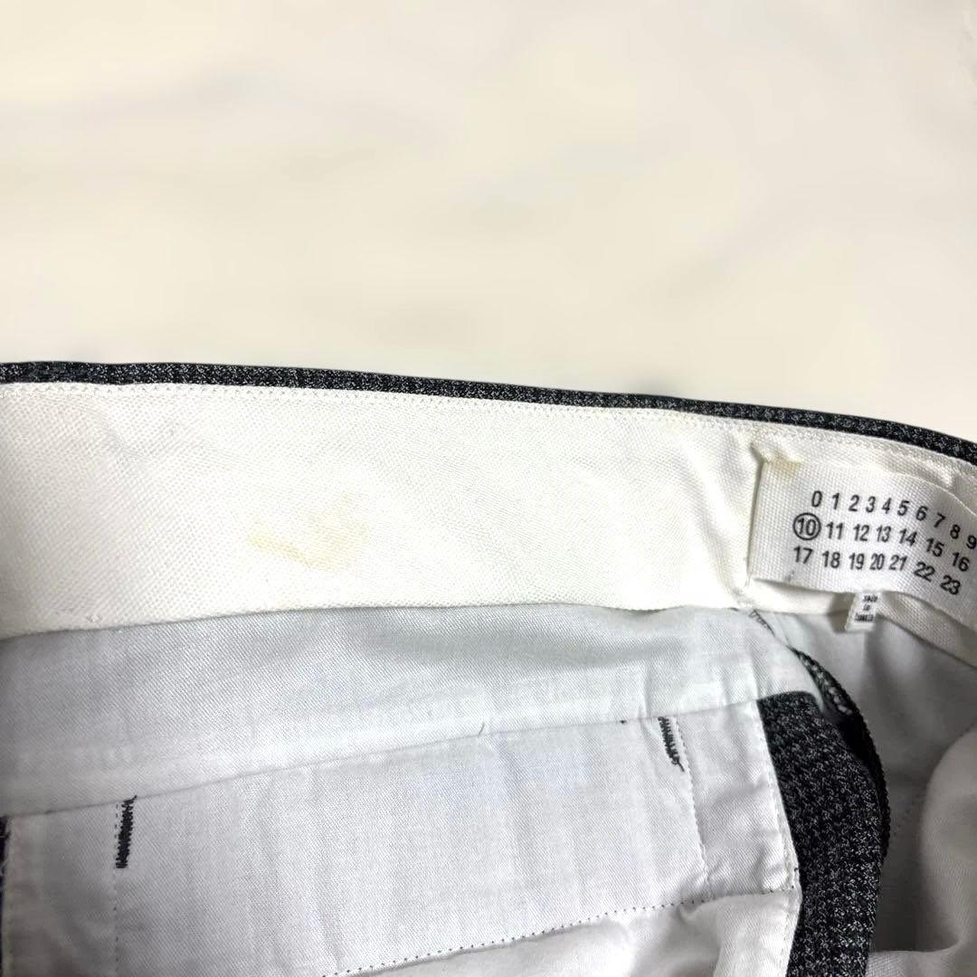 Maison Margiela 10 メゾンマルジェラ ウール スラックス 44
