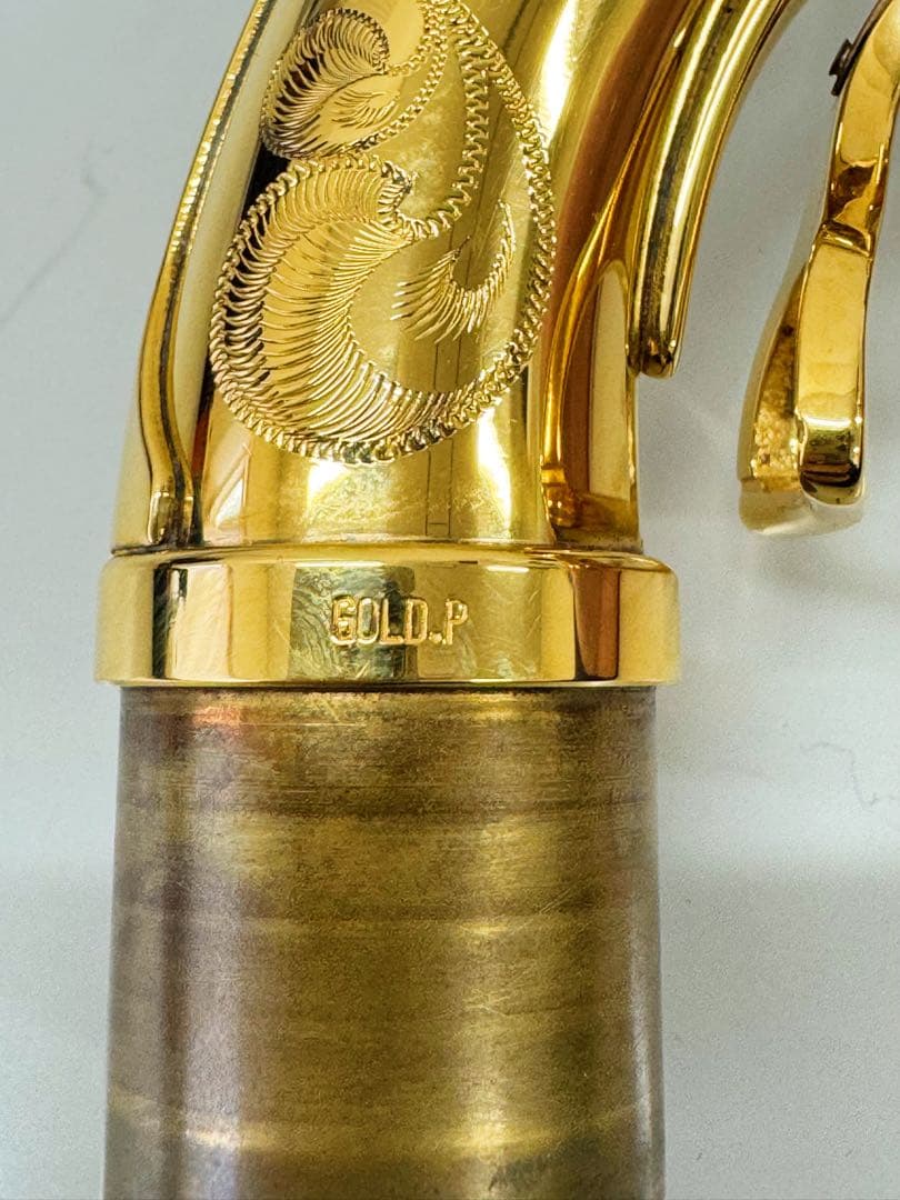 ヤナギサワ アルトサックス用 W3GPネック 総銀・金メッキ