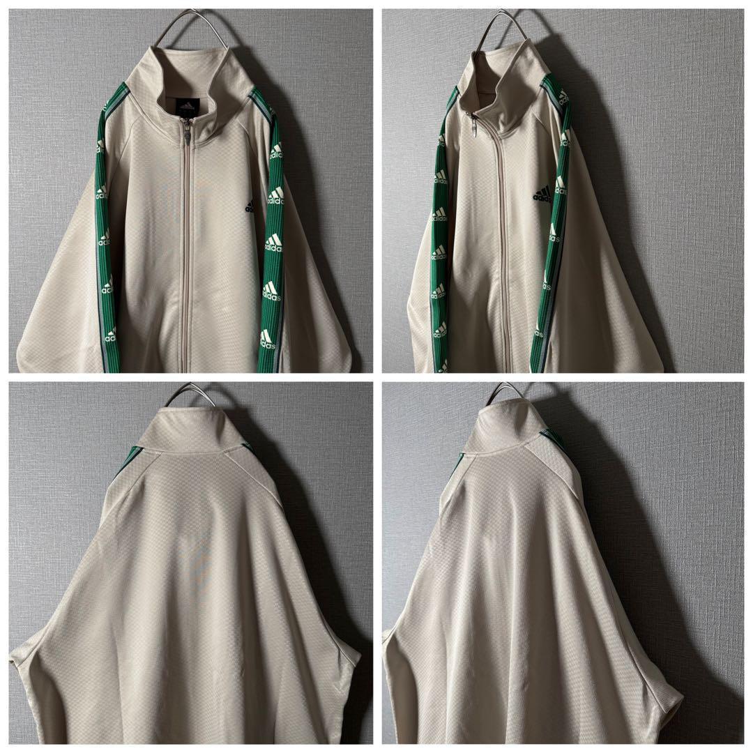 人気配色★adidas 90s 万国旗タグ トラックジャケット 刺繍 希少XL