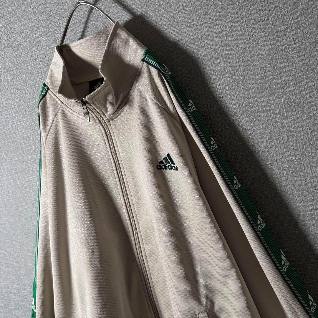 人気配色★adidas 90s 万国旗タグ トラックジャケット 刺繍 希少XL