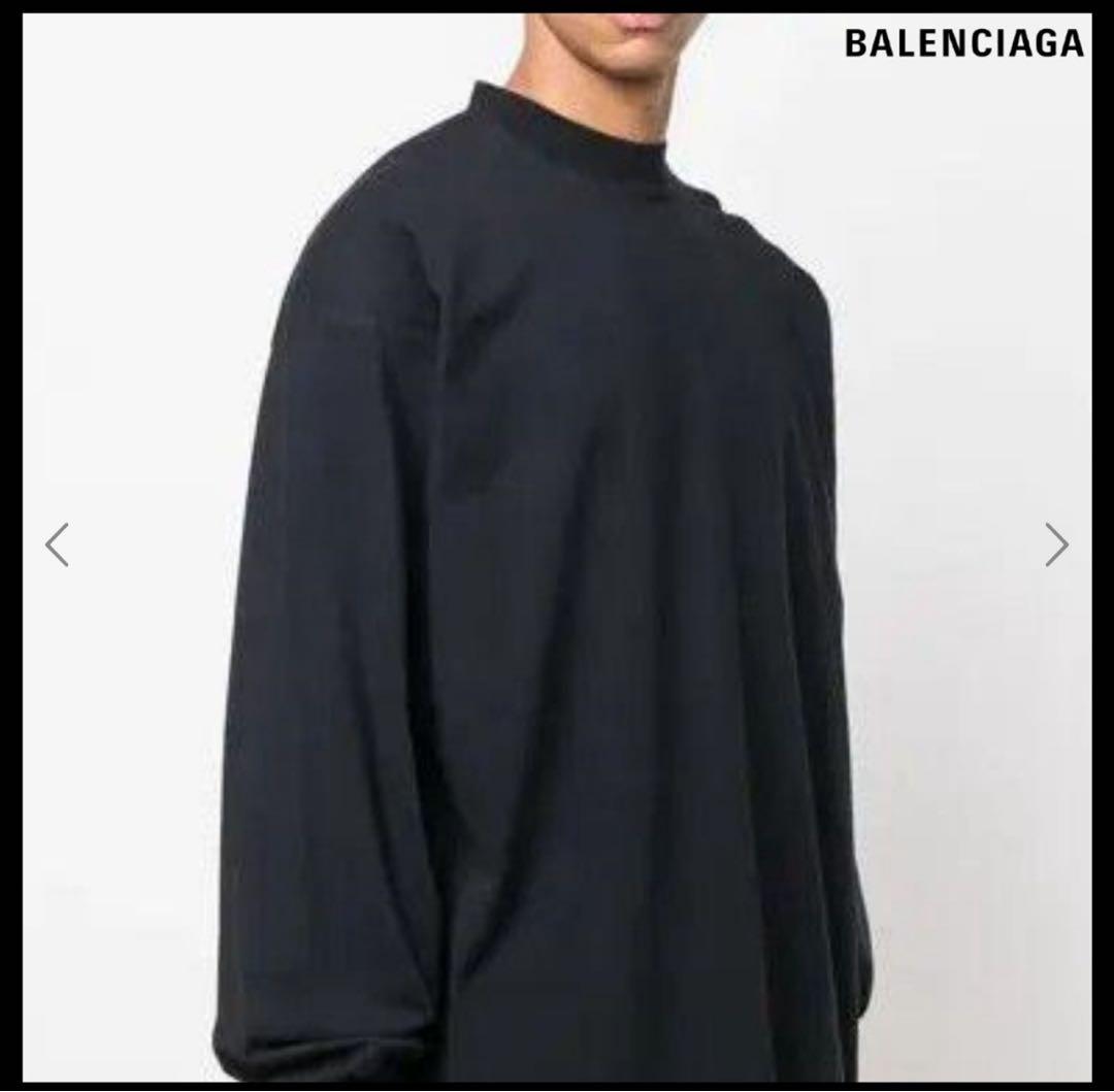 BALENCIAGA ロゴ tシャツ オーバーサイズ　693949 TMVC1