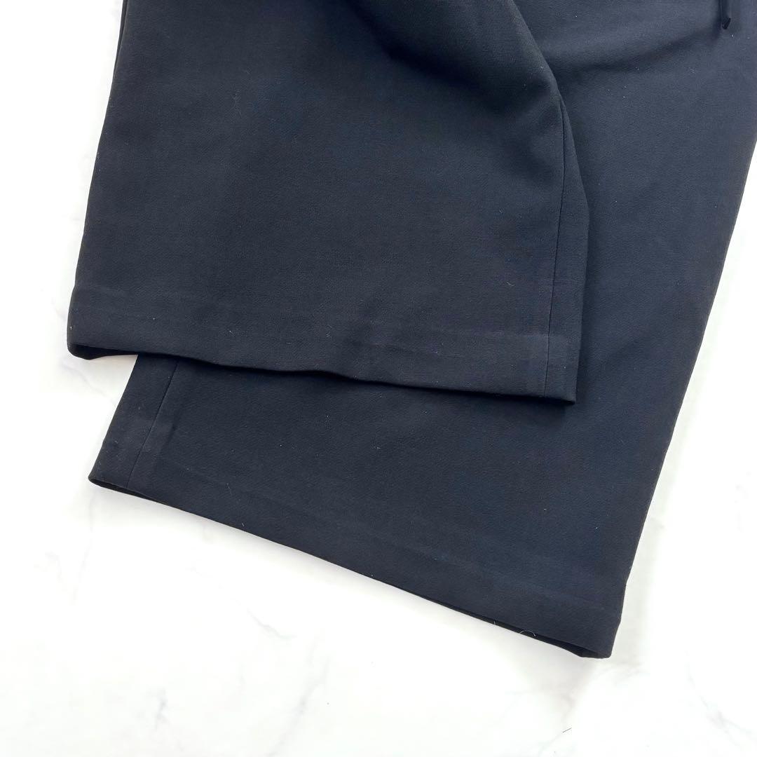 【23SS】エンフォルド BLOUSE ALL-IN-ONE 異素材切替 黒 M