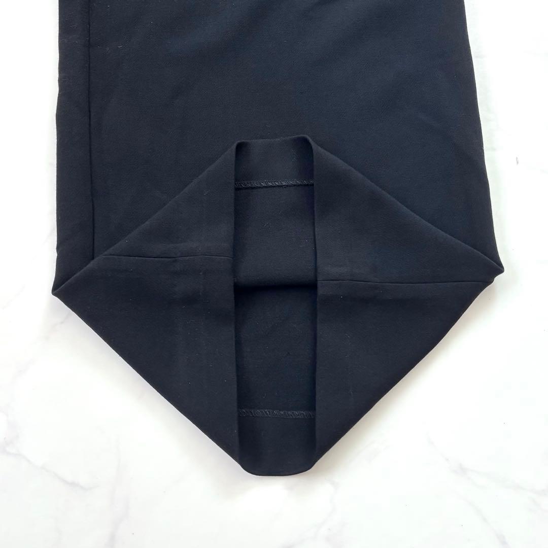 【23SS】エンフォルド BLOUSE ALL-IN-ONE 異素材切替 黒 M